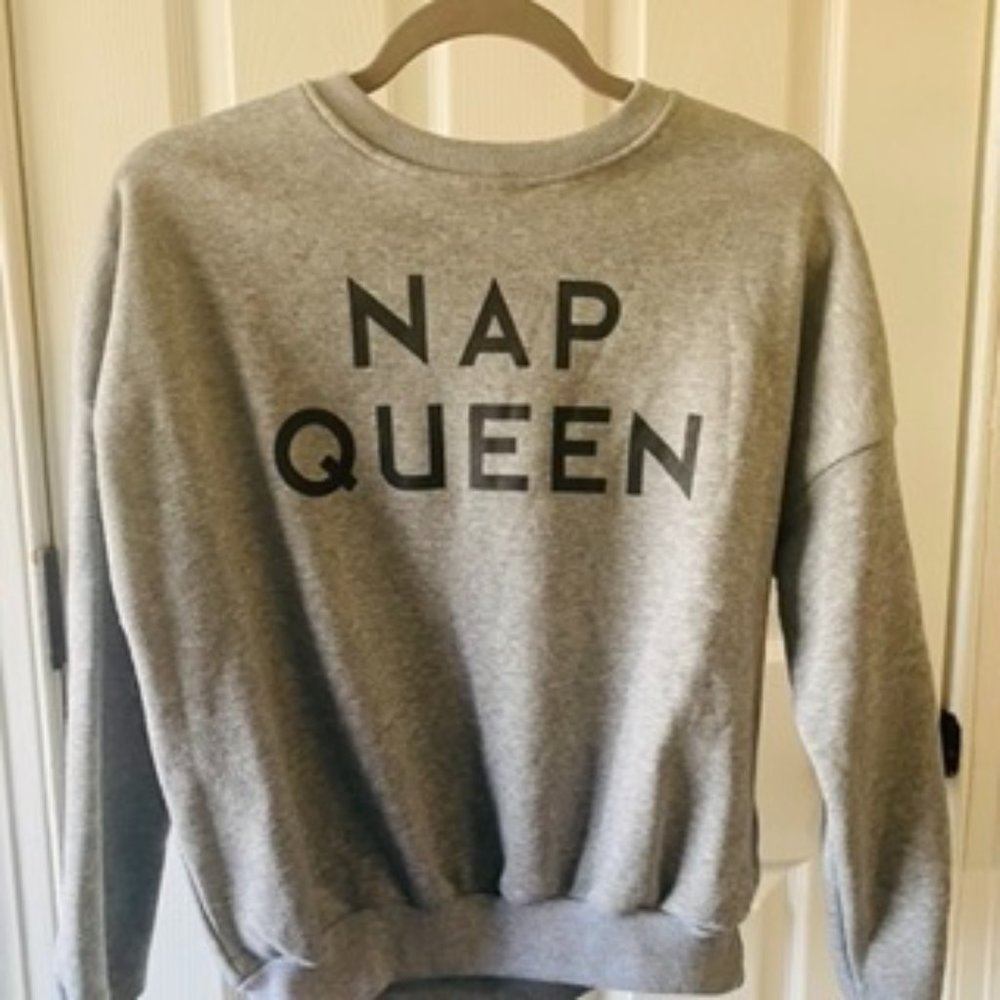 Nap Queen Pullover Sweatshirt